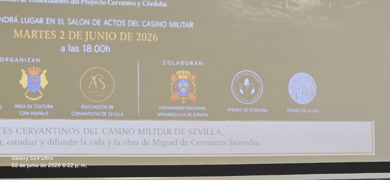 Clausurado el ciclo «Los Martes Cervantinos»