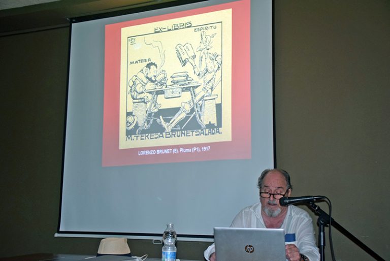 Arte, memoria y lectura, el exlibris revive en Adorea Sevilla