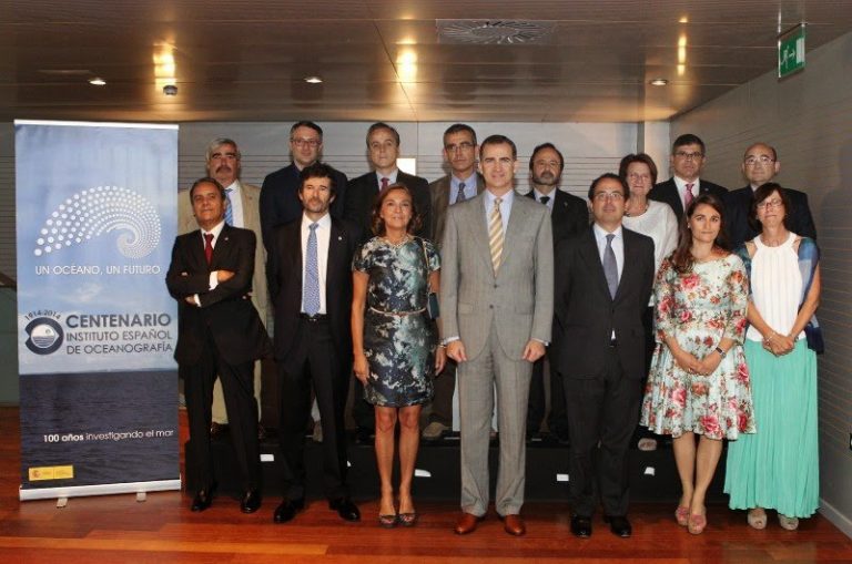 El Príncipe Felipe de Borbón en el centenario del Instituto Nacional de Oceanografía