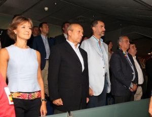 Lee más sobre el artículo S.M. el Rey asistió al encuentro de baloncesto de la Selección Española de Baloncesto