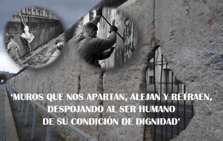 Tres décadas de la caída del Muro de Berlín, el símbolo de la división y opresión