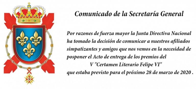 Ante el estado de alarma declarado en toda la nación por la crisis del Covid-19