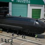 Lee más sobre el artículo La impresionante salida del nuevo submarino español  ‘Isaac Peral’ de su grada en Cartagena