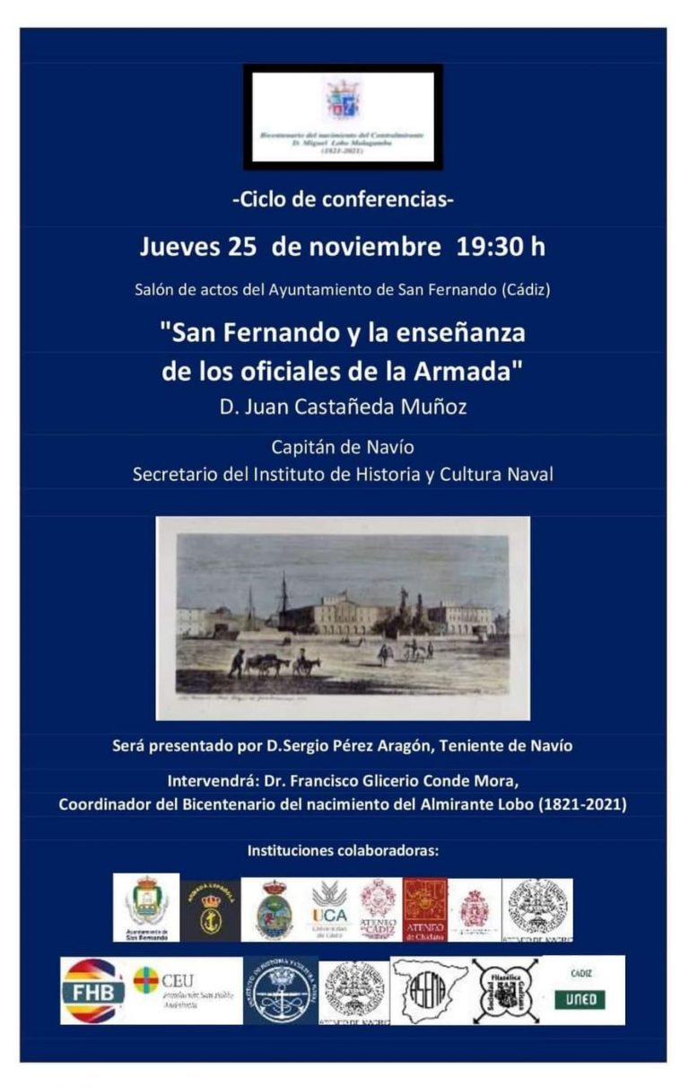 San Fernando y la enseñanza de los oficiales de la Armada