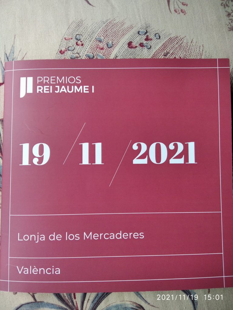 ENTREGA DE LA 33ª EDICIÓN DE LOS “PREMIOS REI JAUME I”