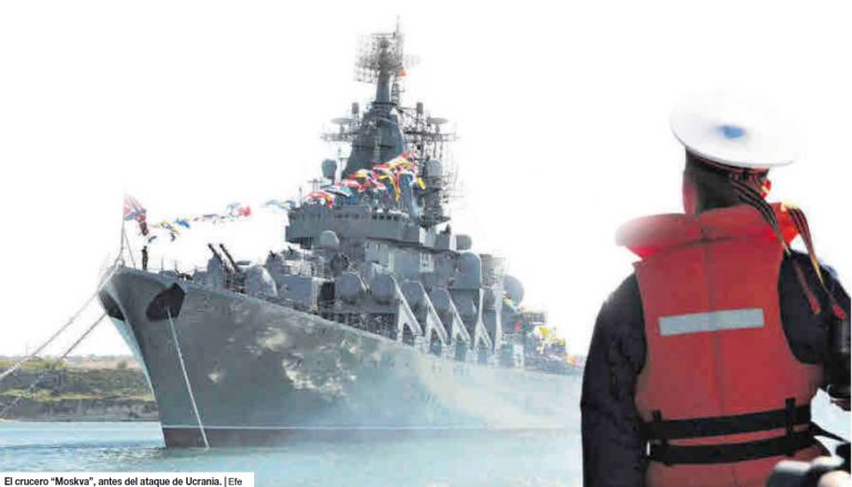 El hundimiento del «Moskva»