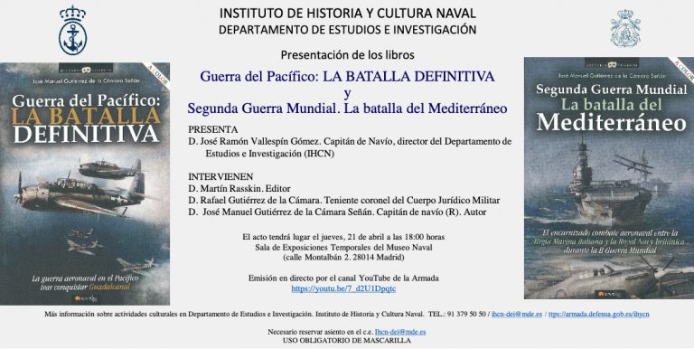 «Guerra del Pacífico: la batalla definitiva» y «Segunda Guerra Mundial. La batalla del Mediterráneo»