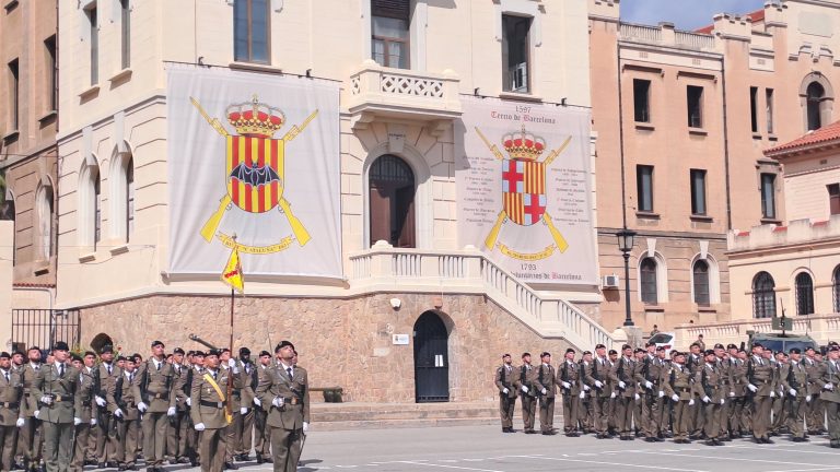 La Delegación de Barcelona en los actos del Acuartelamiento de El Bruch