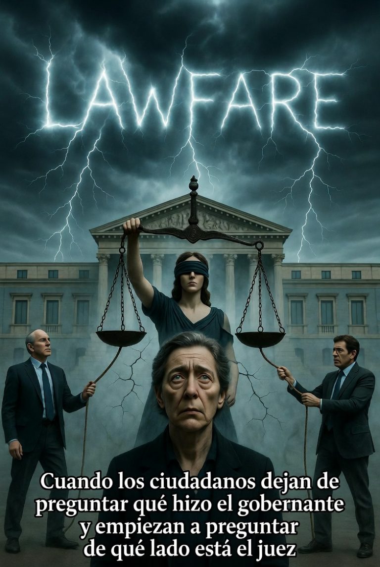 El «lawfare» como excusa