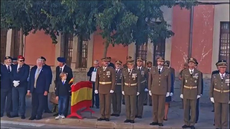 La HNME invitada a la Jura de Bandera civil celebrada en Inca, Mallorca
