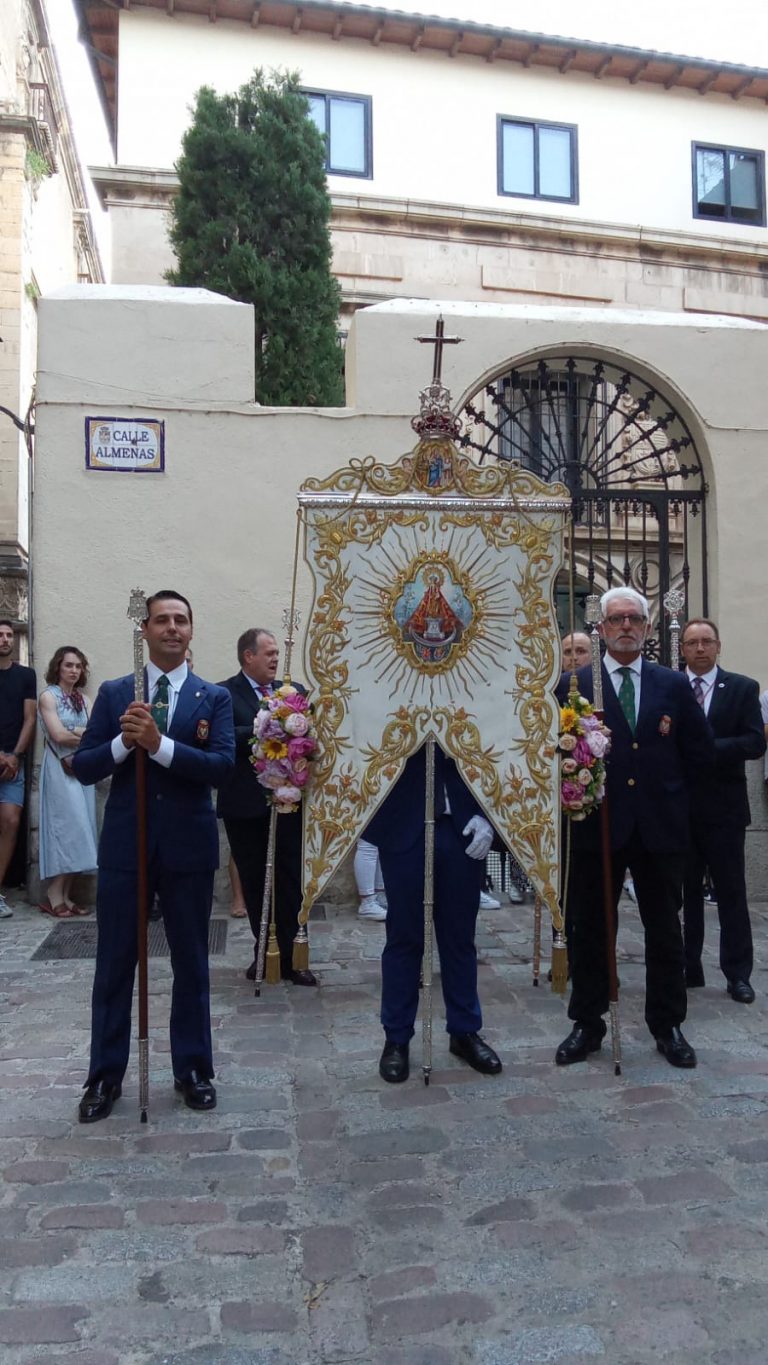 Asistencia de la HNME a la procesión de la Patrona y Alcaldesa de Jaén