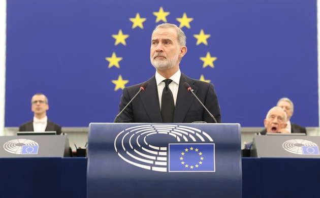 Su Majestad el Rey ha intervenido ante la Sesión Plenaria del Parlamento Europeo, con motivo del 40º Aniversario de la adhesión de España y Portugal a la Unión Europea