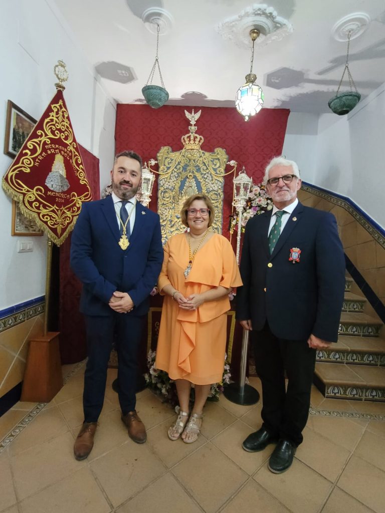 La HNME asiste a la misa de peregrinación a la ermita de la Virgen del Rocío en Almonte