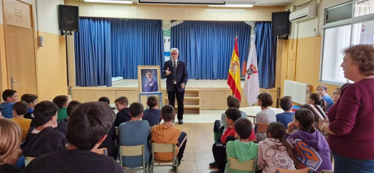 Nueva jornada sobre «Constitución y Monarquía» en el CEIP Juan de Mesa en Sevilla