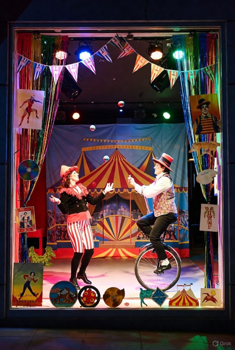 El circo en la vitrina. Un ejercicio de escapismo