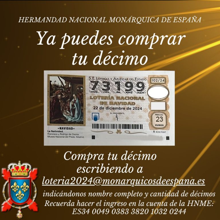 Ya puedes comprar tu décimo para el sorteo de Navidad 2024