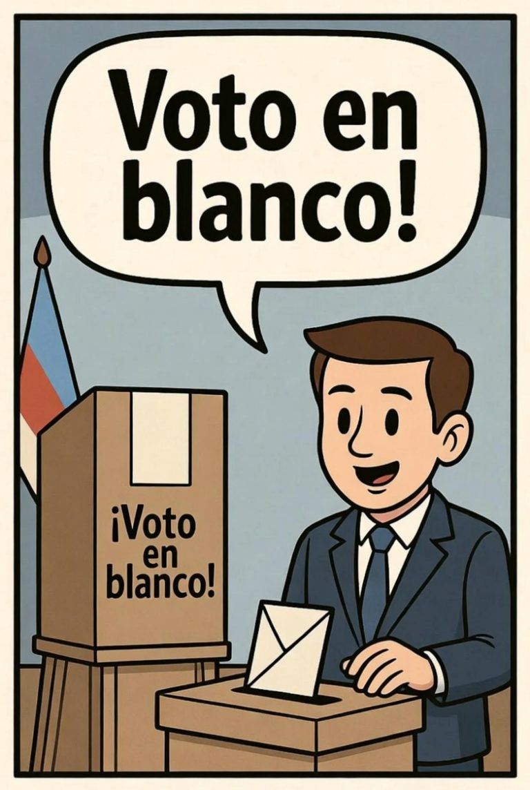 El voto en blanco